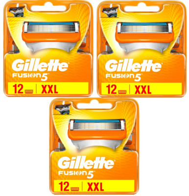 Recharge Lames De Rasoir Gillette Fusion 5 - Pack De 10 Cartouches - Original - Neuf Sous Blister