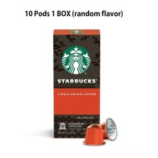 Starbucks by Nespresso Coffee 50 Pods or 10 Capsules Original Line or Variety