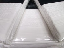 Ralph Lauren West Village HARLOWE White Crochet Lace Duvet Cover Shams Set- King