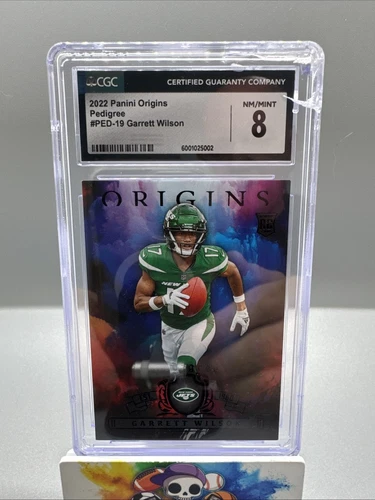 2022 Panini Origins Pedigree CASE HIT! Garrett Wilson Rookie #PED-19 (RC)