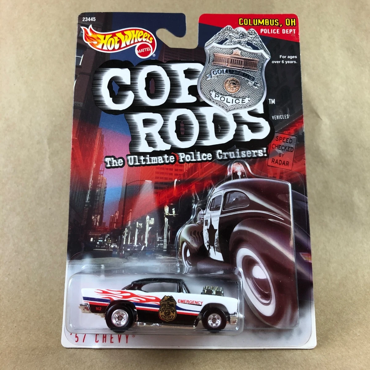 25+ Hot Wheels Cop Rods Chevrolet Diecast Cars, Trucks & Vans for