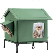 Outdoor Cat House Weatherproof - All-Season Insulated Cat Shelter for Stray