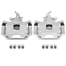 Rear Pair Brake Calipers For 2012-2018 Dodge Journey w/ Bracket Accessories Kit