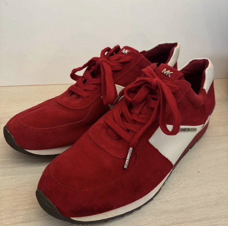 Michael Kors Suede Allie Trainer Sneakers
