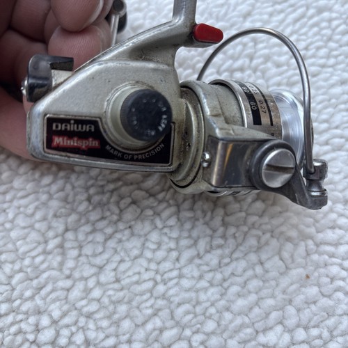 VTG Daiwa Minispin Mini Spin High Speed Ball Bearing Spinning Reel Made In Japan - Picture 2 of 7