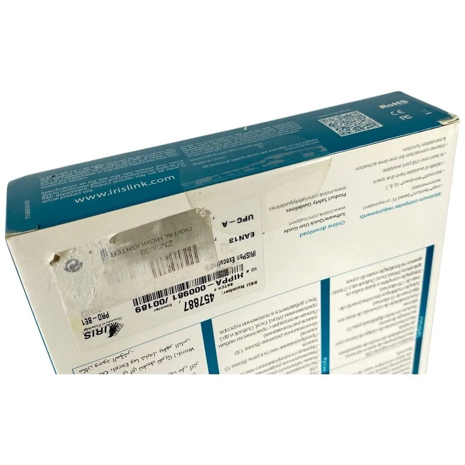 IRIS Digital Pen Scanner executive 7 USB Portable A4 Scanning 24 Bit Color  - Image 4 of 4