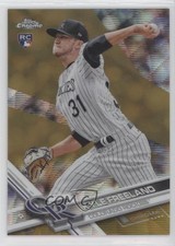 2017 Topps Chrome Gold Wave Refractor 42/50 Kyle Freeland #59 0w4w