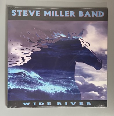 Steve Miller Band Wide River Translucent Light Blue Limited Edition LP LC00148