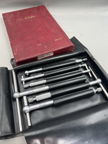 Mitutoyo No. 155-901 Set Of 6 telescoping gages 1/2" to 6"  Great Condition TG-E