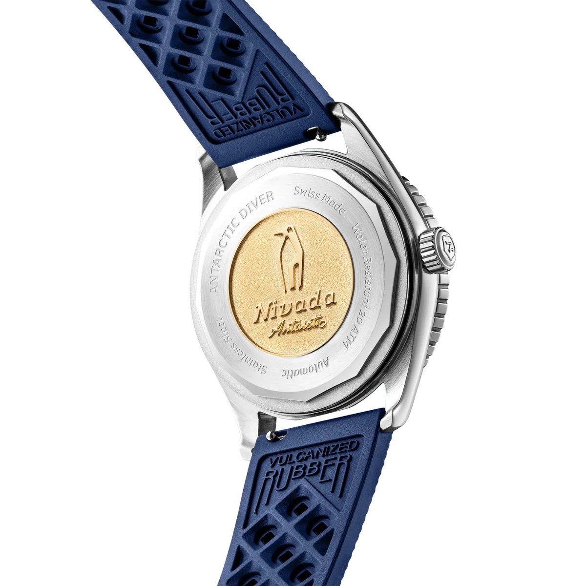 R*2様 ★Nivada Grenchen★Antarctic★Aquamar★ Nivada Grenchen Antartic Diver Aquamar Blue 38 mm Automatic