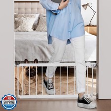 Short Dog Gate Indoor - MOOECKOM 13" Tall Small Dog Gate 18"-36'' Width Expan