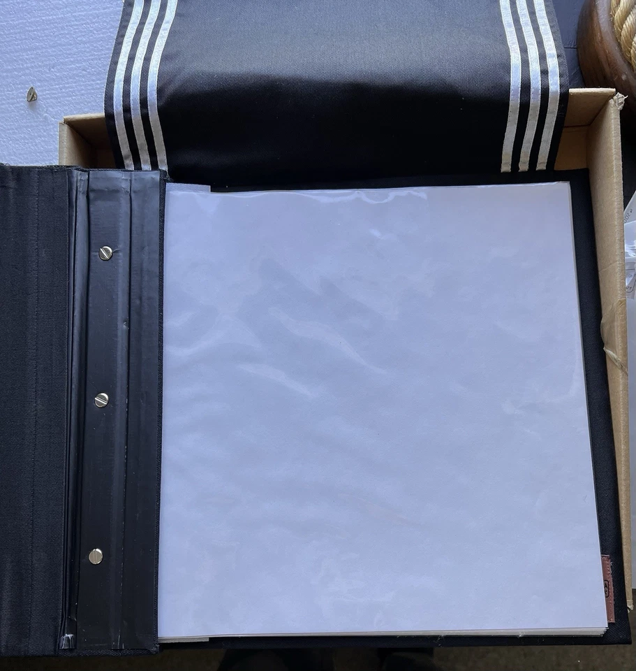 Новый в коробке Униформа Альбом для Скрапбукинга Америки Памятка США Военный Флот-Фото Сейф - Изображение 4 из 4