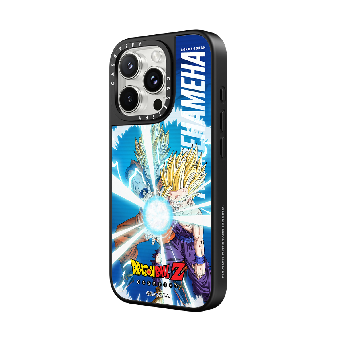 CASETiFY GOKU & GOHAN: Father-Son Kamehameha Lenticular Case