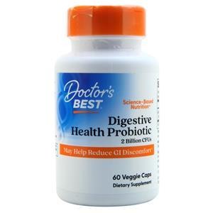 Doctor's Best Digestive Health Probiotic 2 Billion with LactoSpore  60 vcaps