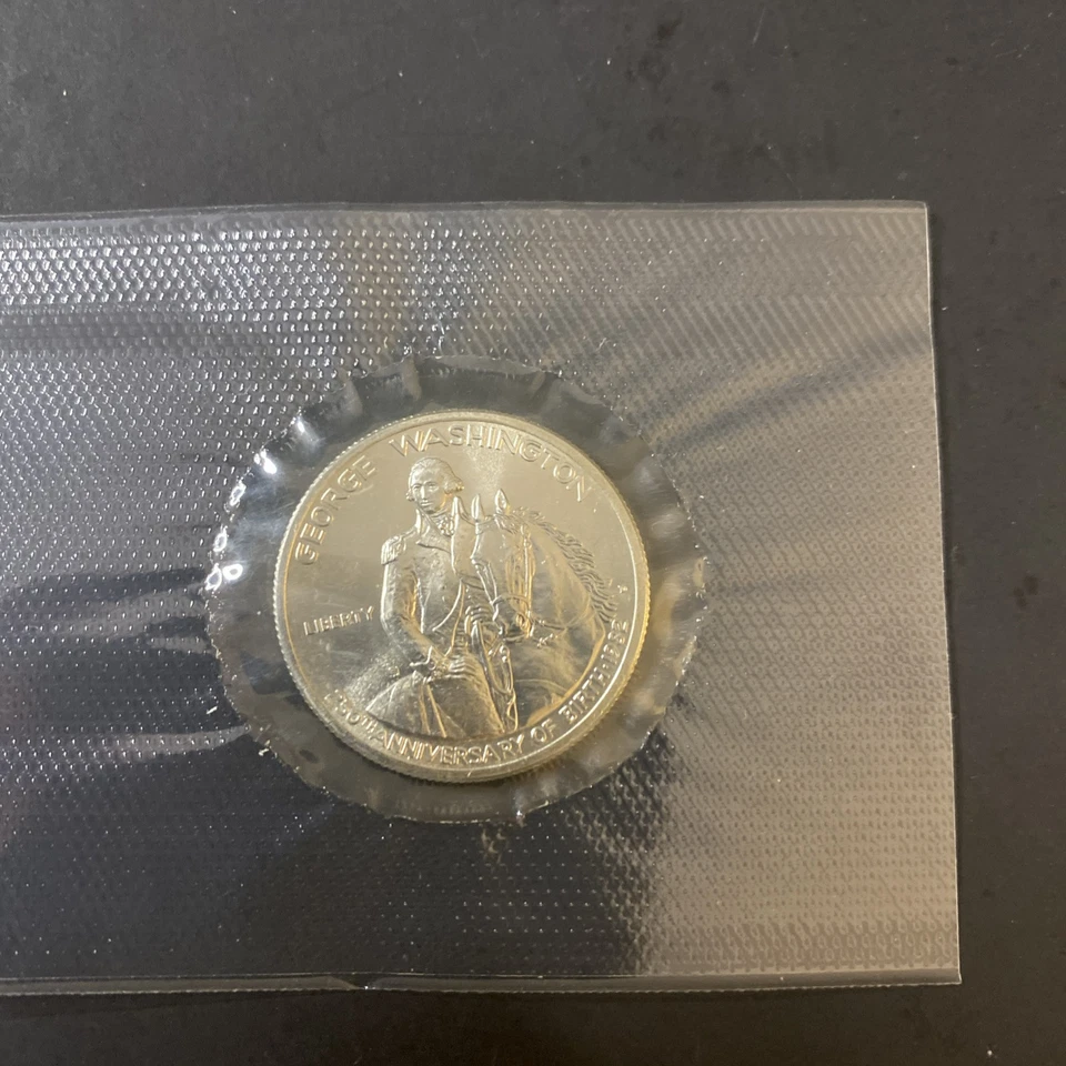 1982 George Washington Silver Commemorative Half-Dollar Coin - Image 2 of 4