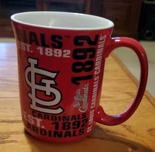 Rare Boelter Brands St. Louis Cardinals MLB Official 14 oz Coffee Mug Licensed 