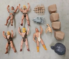 1988 Kenner Bone Age Caveman With Accessories, See Ad. (F73)