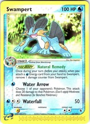 Swampert 23/109 EX Ruby & Sapphire Rare