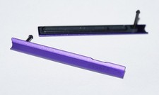 Original Sony xperia Z Ultra C6806 Cover Sim Micro SD Purple