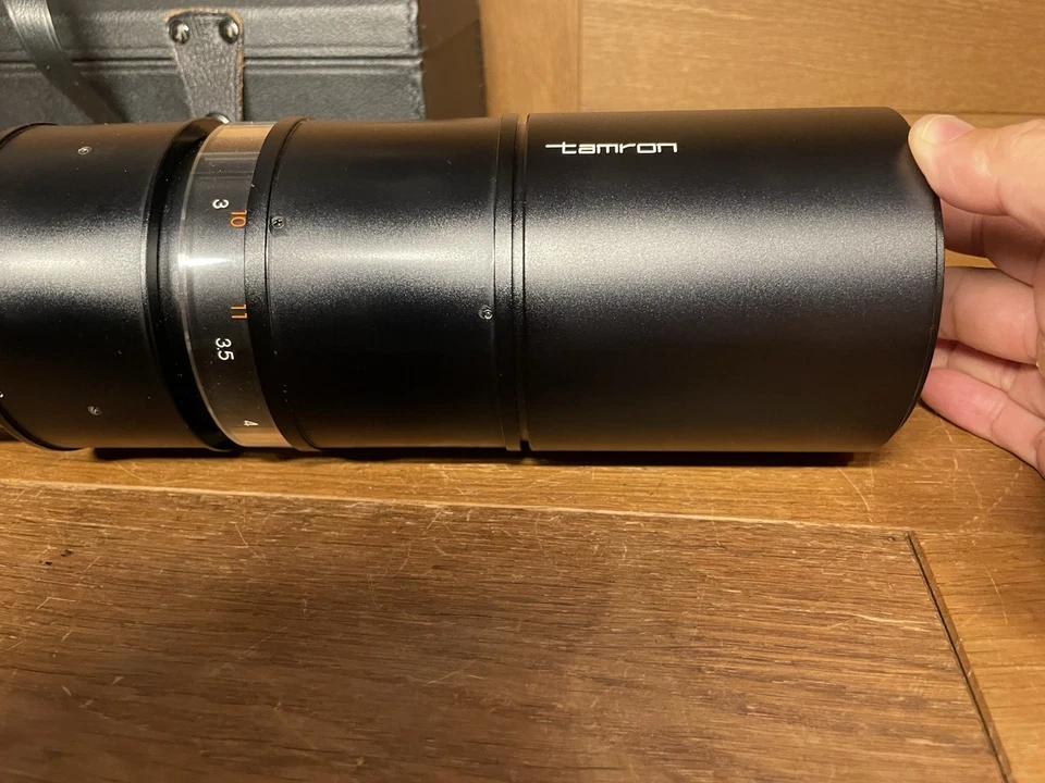 *READ : Exc+5* Auto Tamron Zoom 200-500mm F/6.9 Telephoto Lens Adaptall Canon FD - Image 4 of 4
