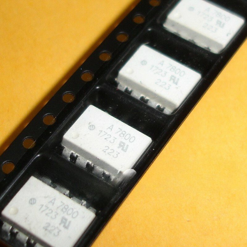50 PCS HCPL-7800 SMD-8 HCPL7800 A7800 High CMR Isolation Amplifiers Optocouplers