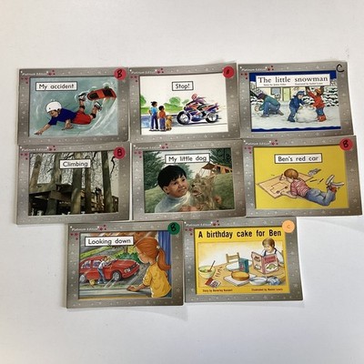 Rigby PM Platinum 8 Book Reader Lot Red Magenta