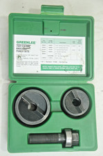 Greenlee 737BB Ball Bearing Knockout Punch Set - FAST FREE SHIP