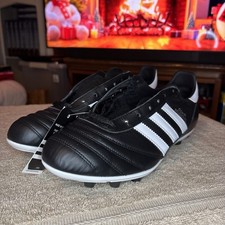 Adidas Copa Mundial Leather Soccer Cleats Black Sz 10.5 Made In Germany 015110