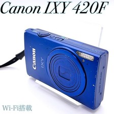Canon IXY 420F Blue Compact Digital Camera Tested Working Seller Japan