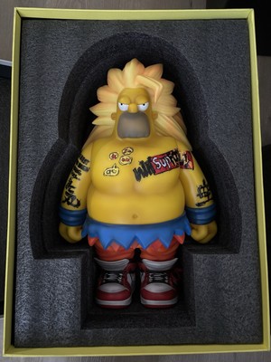 Fools Paradise Dragon Ball Homer Jumbo Vinyl Dokkan Awaken Yellowfool