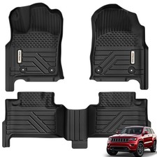 YITAMOTOR Upgraded Floor Mats for Dodge Durango 2016-2024/ Jeep Grand Cheroke...
