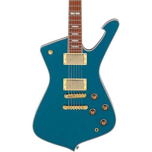 Ibanez IC420ABM Iceman 6-String Electric Guitar Antique Blue Metallic