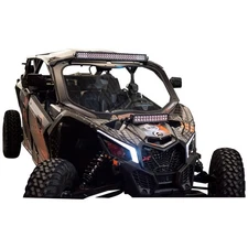 Tusk UTV Full Glass Windshield For CAN-AM Mavrick X3 Max XRS Turbo R 72" 2017-19