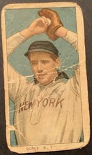 1909 T206 Doyle Polar Bear Tobacco No 2nd Period Error Variation "N. Y "