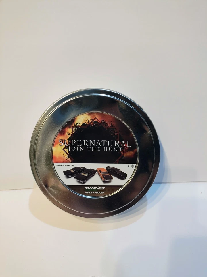 SUPERNATURAL Join Hunt Juego de Cuatro Coches Coleccionista Lata Luz Verde Hollywood Completo Foto 2 de 4