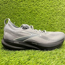 Brooks Glycerin 22 Mens Size 9.5 Gray Black Athletic Running Shoes Sneakers