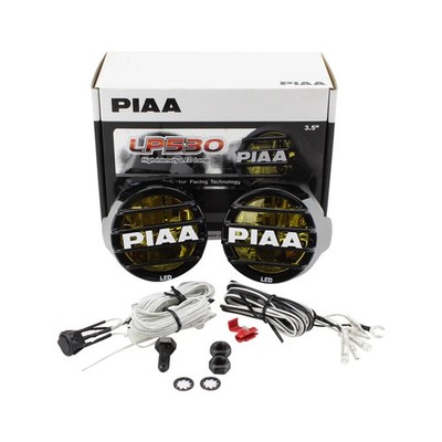 PIAA 22-05372 LP530 LED Ion Yellow Driving Beam Kit Fog Lights Lamp 2500K