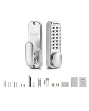 VEVOR Mechanical Keyless Entry Door Lock 14 Key Mechanical Keypad Door Knob