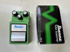 Ibanez TS9 Tube Screamer 2nd Reissue 90's Maxon, TA7555UP chip, box -- UK SELLER