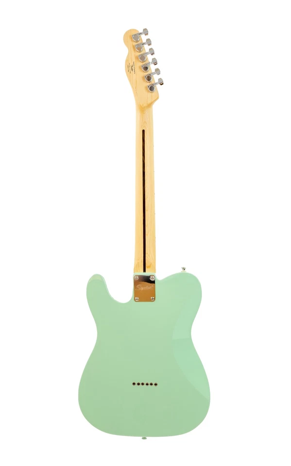 Fender Squier Affinity Telecaster - Verde surf con bolsa de concierto Foto 3 de 4