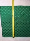 Set of 4 Green Placemats, 18" W x 13" T, 100% Polyester, Red Rings & Napkins — photo 9