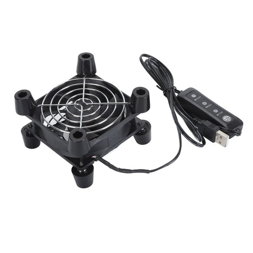 Computer Fan 3 Speed 80mm Quiet 5V USB Brushless Cooling Fan For PC Case For CB - Afbeelding 22 van 24