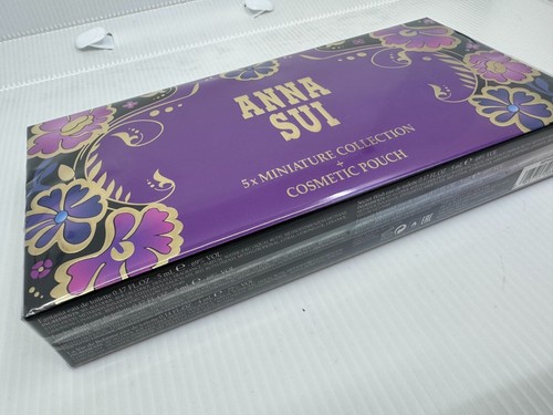 Anna Sui Mini Perfume Gift RARE out of print 5 pieces travel set NEW SEALED BOX - Picture 3 of 5