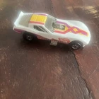 Hot Wheels Vintage Vette Funny White 1983 BW Blackwall Corvette Fever Malaysia