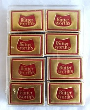 Set of 8 – Mrs Butter-Worth’s Brand Advertising Matchstick Boxes * New