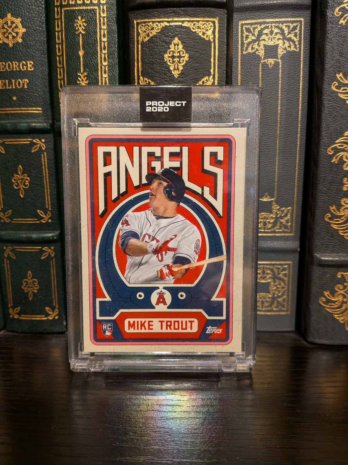 Topps Project 2020 #187 Mike Trout by Grotesk Los Angeles Angels