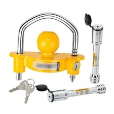 Trailer Hitch Locks - Ball Hitch Lock 2 Hitch Pin Lock Fits 1-7/8 Inch, 2