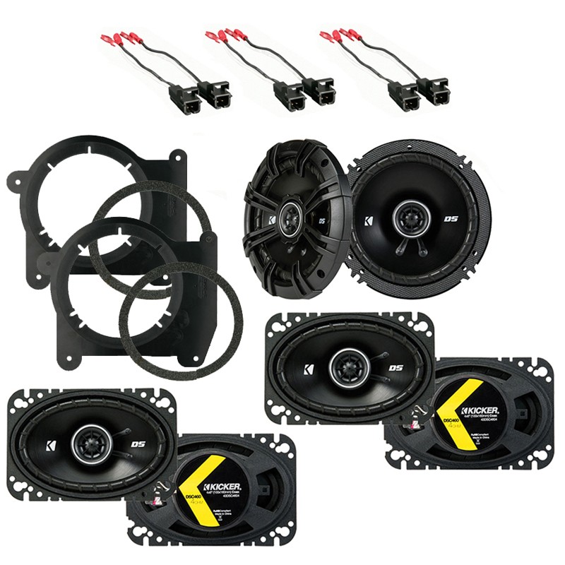 Fits Chevy Blazer 98-05 Factory Speaker Upgrade Kicker (2)DS
