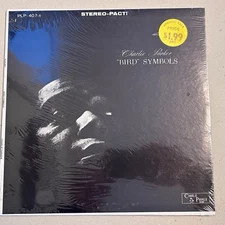 SEALED!! Charlie Parker "Bird Symbols" JAZZ LP Vinyl 1961 PLP 407 MONO Rare
