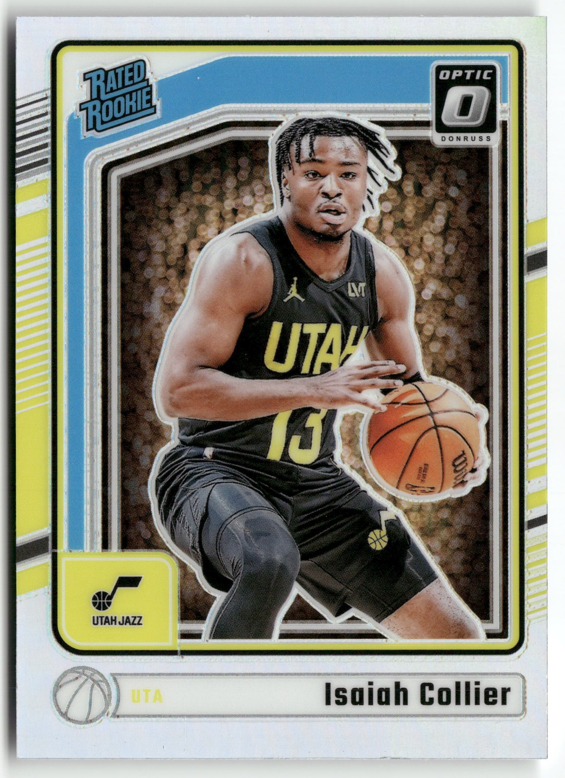 2024-25 Donruss Optic #295 Isaiah Collier Holo